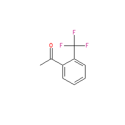 1-(2-(Trifluoromethyl)phenyl)ethanone chemical structure (CAS 17408-14-9)