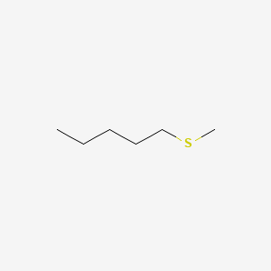 Methyl(pentyl)sulfane chemical structure (CAS 1741-83-9)