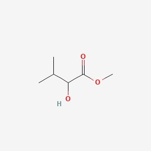 Methyl 2-hydroxy-3-methylbutanoate chemical structure (CAS 17417-00-4)