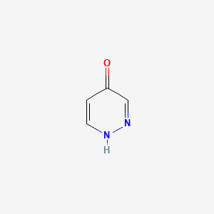 Pyridazin-4(1H)-one chemical structure (CAS 17417-57-1)