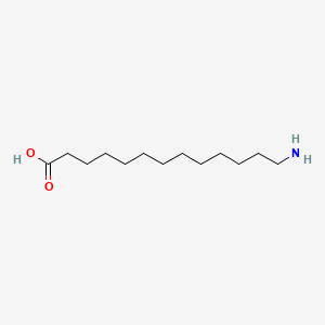 13-Aminotridecanoic acid chemical structure (CAS 17437-19-3)