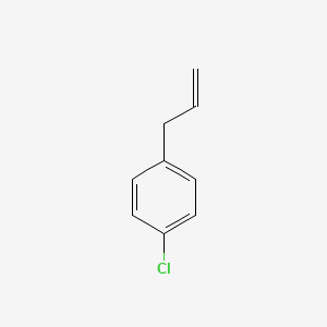 1-Allyl-4-chlorobenzene chemical structure (CAS 1745-18-2)