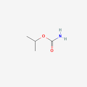 Isopropyl carbamate chemical structure (CAS 1746-77-6)