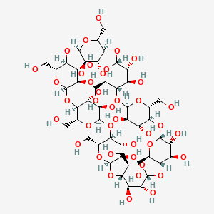 γ-Cyclodextrin chemical structure (CAS 17465-86-0)