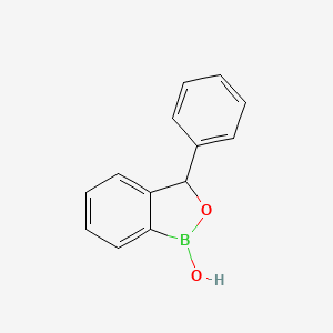 3-Phenylbenzo[c][1,2]oxaborol-1(3H)-ol chemical structure (CAS 174671-49-9)
