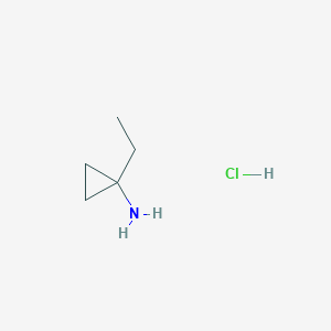 1-Ethylcyclopropanamine hydrochloride chemical structure (CAS 174886-06-7)