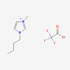 1-Butyl-3-methylimidazolium Trifluoroacetate chemical structure (CAS 174899-94-6)