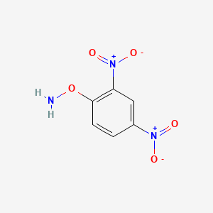 O-(2,4-Dinitrophenyl)hydroxylamine chemical structure (CAS 17508-17-7)