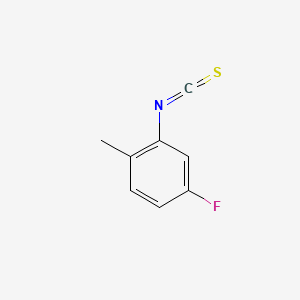 2-Methyl-5-fluorophenylisothiocyanate chemical structure (CAS 175205-39-7)