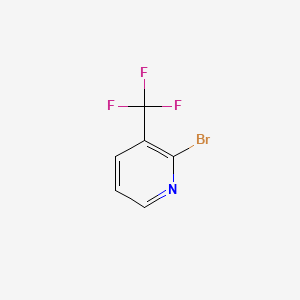 2-Bromo-3-(trifluoromethyl)pyridine chemical structure (CAS 175205-82-0)