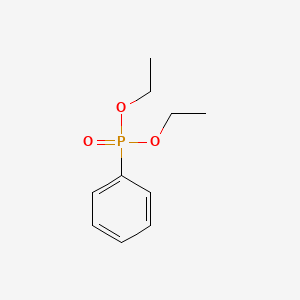 Diethyl phenylphosphonate chemical structure (CAS 1754-49-0)