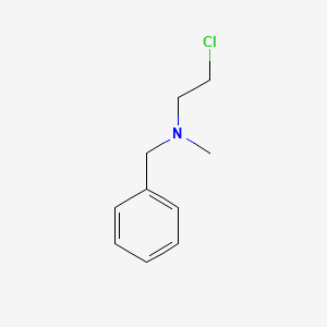N-Benzyl-2-chloro-N-methylethan-1-amine chemical structure (CAS 17542-47-1)