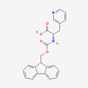Fmoc-3-Pal-OH chemical structure (CAS 175453-07-3)