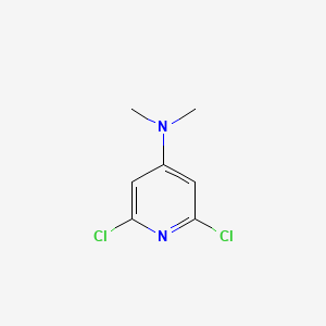 2,6-Dichloro-N,N-dimethylpyridin-4-amine chemical structure (CAS 175461-34-4)