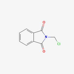 2-(Chloromethyl)isoindoline-1,3-dione chemical structure (CAS 17564-64-6)