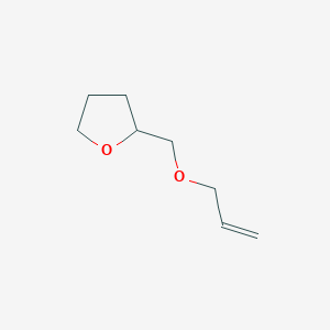 2-((Allyloxy)methyl)tetrahydrofuran chemical structure (CAS 175668-89-0)