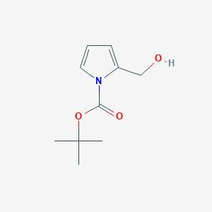 1-Boc-2-(hydroxymethyl)pyrrole chemical structure (CAS 175689-33-5)
