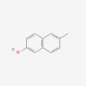 6-Methylnaphthalen-2-ol chemical structure (CAS 17579-79-2)
