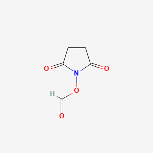 2,5-Dioxopyrrolidin-1-yl formate chemical structure (CAS 17592-54-0)