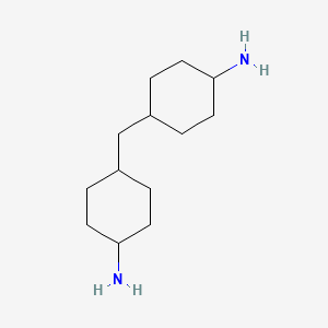 4,4-Diaminodicyclohexyl methane chemical structure (CAS 1761-71-3)
