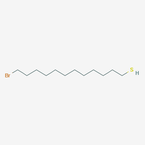 12-Bromododecane-1-thiol chemical structure (CAS 176109-91-4)