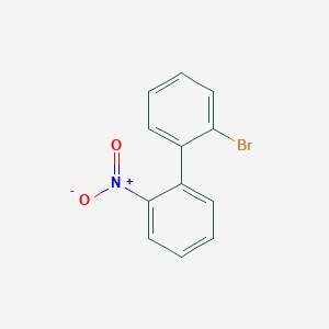 2-Bromo-2'-nitro-1,1'-biphenyl chemical structure (CAS 17613-47-7)