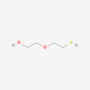 2-(2-Mercaptoethoxy)ethanol chemical structure (CAS 17643-17-3)