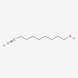 Dec-9-yn-1-ol chemical structure (CAS 17643-36-6)