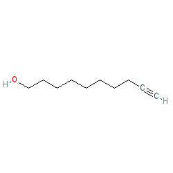 Dec-9-yn-1-ol chemical structure (CAS 17643-36-6)