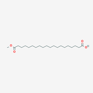 20-Methoxy-20-oxoicosanoic acid chemical structure (CAS 1767-98-2)