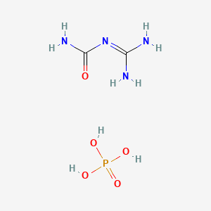 Guanylurea xPhosphate chemical structure (CAS 17675-60-4)