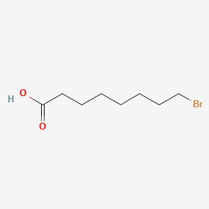 8-Bromooctanoic acid chemical structure (CAS 17696-11-6)