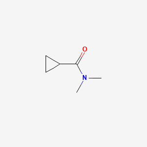 N,N-Dimethylcyclopropanecarboxamide chemical structure (CAS 17696-23-0)