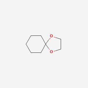 1,4-Dioxaspiro[4.5]decane chemical structure (CAS 177-10-6)