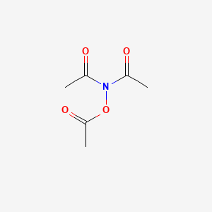N-Acetoxy-N-acetylacetamide chemical structure (CAS 17720-63-7)