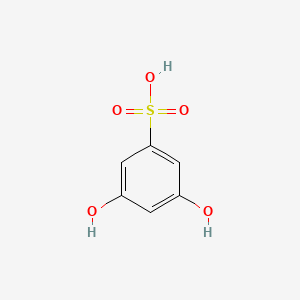 3,5-Dihydroxybenzenesulfonic acid chemical structure (CAS 17724-16-2)