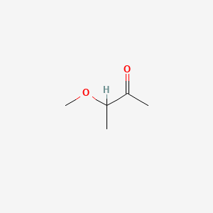 3-Methoxybutan-2-one chemical structure (CAS 17742-05-1)