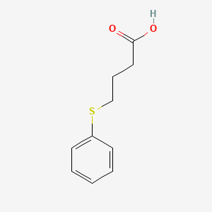 4-(Phenylthio)butanoic acid chemical structure (CAS 17742-51-7)
