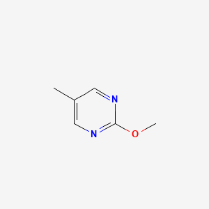 2-Methoxy-5-methylpyrimidine chemical structure (CAS 17758-07-5)