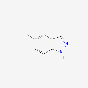 5-Methyl-1H-indazole chemical structure (CAS 1776-37-0)