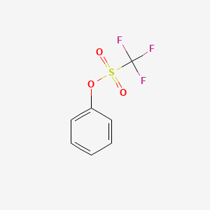 Phenyl Trifluoromethanesulfonate chemical structure (CAS 17763-67-6)