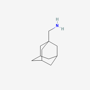 Adamantan-1-ylmethanamine chemical structure (CAS 17768-41-1)