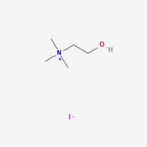 Choline Iodide chemical structure (CAS 17773-10-3)