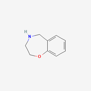 2,3,4,5-Tetrahydrobenzo[f][1,4]oxazepine chemical structure (CAS 17775-01-8)