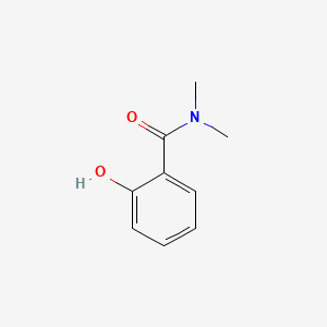 2-Hydroxy-N,N-dimethylbenzamide chemical structure (CAS 1778-08-1)