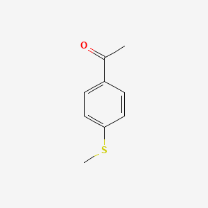 1-(4-(Methylthio)phenyl)ethanone chemical structure (CAS 1778-09-2)