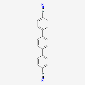 [1,1':4',1''-Terphenyl]-4,4''-dicarbonitrile chemical structure (CAS 17788-93-1)