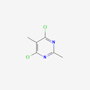 4,6-Dichloro-2,5-dimethylpyrimidine chemical structure (CAS 1780-33-2)