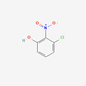 3-Chloro-2-nitrophenol chemical structure (CAS 17802-02-7)
