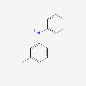 3,4-Dimethyldiphenylamine chemical structure (CAS 17802-36-7)